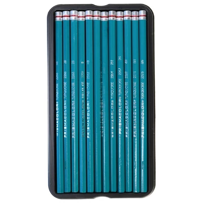 Prismacolor 12ct Turquoise Pencil Sketch Set 2 Prismacolor 12ct Turquoise Pencil Sketch Set - Image 2