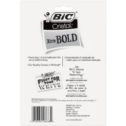 BIC Cristal Xtra Bold Stick Ballpoint Pen Bold 1.6mm Assorted Ink/Barrel 24/Pack MSBAPP241AST 8 BIC Cristal Xtra Bold Stick Ballpoint Pen Bold 1.6mm Assorted Ink/Barrel 24/Pack MSBAPP241AST -Pencil Specialty Store GUEST 0cd76be1 820f 4d78 a6de eb5f36d24beb