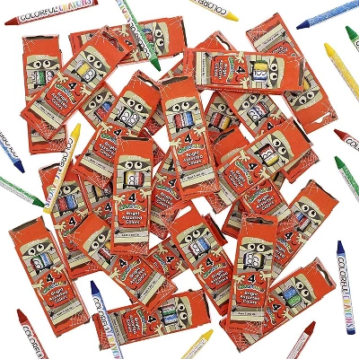 Juvale 30 Pack Halloween Crayons For Kids, Party Favors, Mummy Design (4 Colors) 4 Juvale 30 Pack Halloween Crayons For Kids, Party Favors, Mummy Design (4 Colors) - Image 4