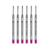 Monteverde Ballpoint Pen Refill Medium Point Pink Ink 6 Pack (P133PK)