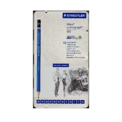 Staedtler Mars Lumograph Sketching Pencil Sets Set Of 12 22631