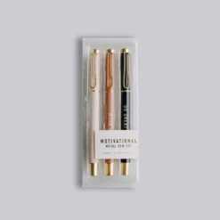 Sweet Water Decor Motivational Metal Pen 3pc Set 5 Sweet Water Decor Motivational Metal Pen 3pc Set -Pencil Specialty Store GUEST 1f58a426 024a 43d7 a88b d60e9b9952f3