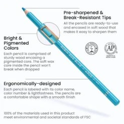 Arteza Professional Vibrant Colored Pencils, Assorted Colors, Set For Adults Artists - 72 Pack -Pencil Specialty Store GUEST 224082a9 26e3 436c acb9 e7fb9e99066a