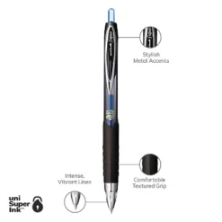 Uni-ball 207 Retractable Gel Pens Ultra Micro Point Blue Ink 1027468 -Pencil Specialty Store GUEST 28406e7a eaf9 4d0a 8395 7a2c878ae364