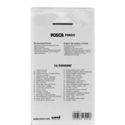 Uni POSCA 36pk Oil-Based Colored Pencils 4.0mm Lead In Assorted Colors -Pencil Specialty Store GUEST 2c14fb8b e444 462b bc09 662ac062b3da