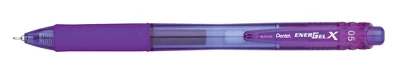 Pentel EnerGel-X Retractable Liquid Gel Pen, 0.5 Mm, Violet, Pack Of 12 1 Pentel EnerGel-X Retractable Liquid Gel Pen, 0.5 Mm, Violet, Pack Of 12