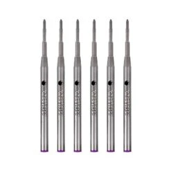 Monteverde Ballpoint Pen Refill Medium Point Purple Ink 6 Pack (M133PL)