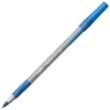 BIC Xtra Comfort Round Stick Pen, 1.2 Mm Medium Tip, Blue, Pack Of 36