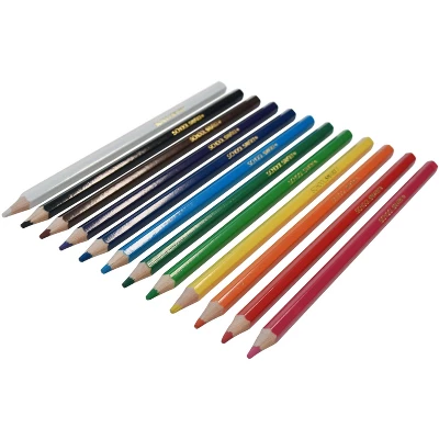 School Smart Professional Colored Pencils, Assorted Colors, Set Of 480 1 School Smart Professional Colored Pencils, Assorted Colors, Set Of 480