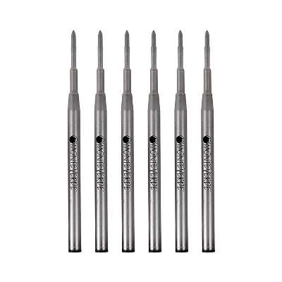 Monteverde Ballpoint Pen Refill Fine Point Blue Ink 6 Pack (M423BB) 1 Monteverde Ballpoint Pen Refill Fine Point Blue Ink 6 Pack (M423BB)