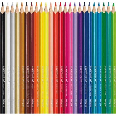 Maped Triangular Colored Pencils, 24 Per Pack, 6 Packs 2 Maped Triangular Colored Pencils, 24 Per Pack, 6 Packs - Image 2