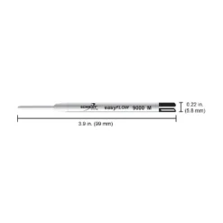 Schmidt Ink Schmidt 9000 Easy Flow Hybrid Ballpoint Refill Fits Parker Ballpoint Pens Medium Black 2 -Pencil Specialty Store GUEST 509c677b 2b89 4fd1 94a7 25f87b4c6ab9