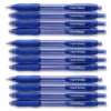 Paper Mate Profile Retractable Ballpoint Pen Bold Point Blue Ink Dozen (89466)
