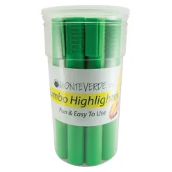 Monteverde Jumbo Highlighter Angled Tip Green 12 Piece Tub (MV20613) -Pencil Specialty Store GUEST 528c9b51 1378 44d5 b52d 939fbd119e33