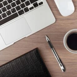 Uni-ball Gel Grip Gel Pens Medium Point Black Ink Dozen (65450) -Pencil Specialty Store GUEST 54862300 ced5 44c7 8398 99140c60d11d