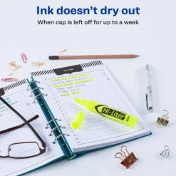 Avery HI-LITER Desk-Style Highlighters Chisel Tip Fluorescent Yellow 36/Box 98208 -Pencil Specialty Store GUEST 59b9ecda 4126 417c bc0b 0d13602ea447