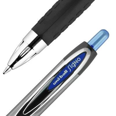 Uni-ball 207 Signo RT Retractable Gel Pens Medium Point Blue Ink 615714 1 Uni-ball 207 Signo RT Retractable Gel Pens Medium Point Blue Ink 615714