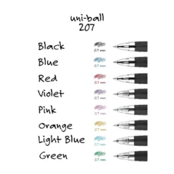Uni-ball 207 Retractable Gel Pens Medium Point (0.7mm) Black 2431821 -Pencil Specialty Store GUEST 5d044e53 c26a 447c 80d7 3e29a9f2b236