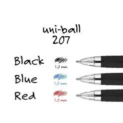 Uni-ball Uniball 207 Retractable Gel Pens Bold Point 1.0mm Blue Ink Dozen (1790896) -Pencil Specialty Store GUEST 705bda25 8d0c 49ce a18c 8302c27fccc4