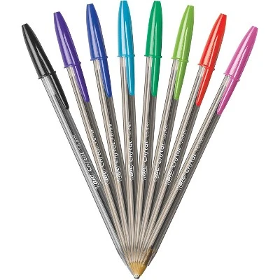 BIC Cristal Xtra Bold Stick Ballpoint Pen Bold 1.6mm Assorted Ink/Barrel 24/Pack MSBAPP241AST 2 BIC Cristal Xtra Bold Stick Ballpoint Pen Bold 1.6mm Assorted Ink/Barrel 24/Pack MSBAPP241AST - Image 2