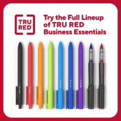 TRU RED Quick Dry Gel Pens Fine Point 0.5mm Blk Dozen TR54471 -Pencil Specialty Store GUEST 7441a4b1 4fd6 4677 a9a2 80336ceabda8 1