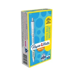 Paper Mate InkJoy 700 RT Retractable Ballpoint Pen 1mm Blue Ink White Barrel Dozen 1951346 -Pencil Specialty Store GUEST 771655c2 5a49 4f25 8091 d17e6f12fb61