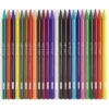 Arteza Premium Woodless Highly-Pigmented Watercolor Pencils, Assorted Colors, Coloring Set For Adult Artists, Non-Toxic - 24 Pack