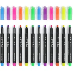 Arteza Highlighters, Narrow Chisel Tips, Alcohol-Based, 6 Assorted Colors For School - 30 Pack -Pencil Specialty Store GUEST 7883feca 2892 4d0c a6a6 0cf62925e709