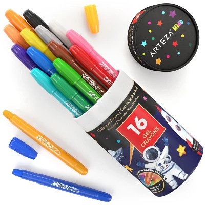 Arteza Kids Twistable Gel Crayons - 16 Pack 1 Arteza Kids Twistable Gel Crayons - 16 Pack