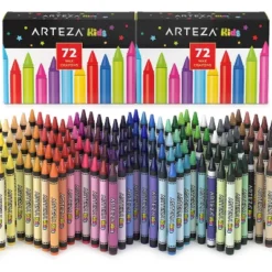 Arteza Kids Wax Crayons, 72 Pieces - 2 Pack -Pencil Specialty Store GUEST 7e06d8df a924 437c 979d fa41596b0840