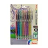 Pentel Slicci Metallic Gel Pens 0.8 Mm Extra Fine Point Assorted Colors 8/Pack (99029)