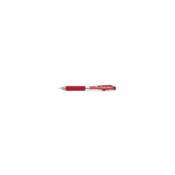Pencil Specialty Store 29 Pentel WOW! Retractable Gel Pen .7mm Trans Barrel Red Ink Dozen K437B