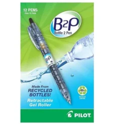 Pilot B2P Retractable Gel Pens Fine Point Black Ink Dozen (31600) 862274 9 Pilot B2P Retractable Gel Pens Fine Point Black Ink Dozen (31600) 862274 -Pencil Specialty Store GUEST 8e73de89 e8f3 4142 b63f e10a275e1b41
