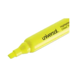 Universal Desk Highlighter Chisel Tip Fluorescent Yellow 36/Pack 08866 -Pencil Specialty Store GUEST 948a70a9 c2d5 4764 9ddb 7eb873998ac2