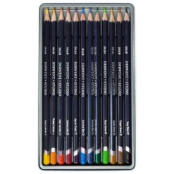Studio Colored Pencils Multicolor - Derwent 12ct -Pencil Specialty Store GUEST 96528bd0 7be3 4855 bfe2 440437d9ec32