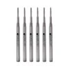 Monteverde Monteverde Ballpoint Pen Refill Broad Point Black Ink 6 Pack (M443BK)