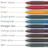 Arteza Retractable Gel Ink Colored Pens Set, Vintage Colors - Doodle, Draw, Journal - 10 Pack
