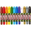Crayola Twistables Slick Stix Crayons, Assorted Metallic Colors, Set Of 12