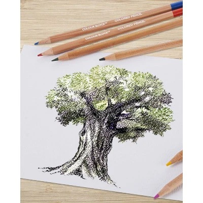 24ct Colored Pencils Gift Pack - Colour Block 3 24ct Colored Pencils Gift Pack - Colour Block - Image 3