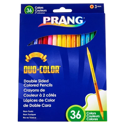 Prang Duo Colored Pencils, 36 Color Set, 3 Sets 1 Prang Duo Colored Pencils, 36 Color Set, 3 Sets