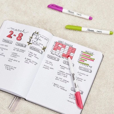 Sharpie S-Note 24pk Creative Marker Highlighters Chisel Tip Multicolored 2 Sharpie S-Note 24pk Creative Marker Highlighters Chisel Tip Multicolored - Image 2