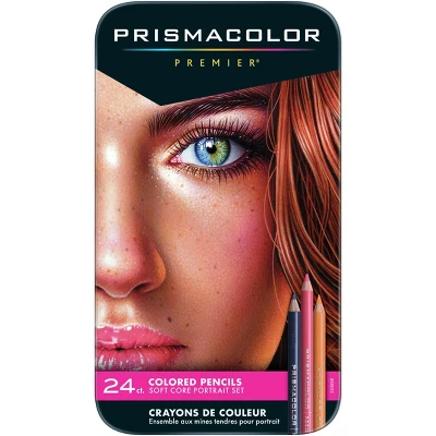 Prismacolor Premier Colored Pencils 24/Pkg-Portrait 1 Prismacolor Premier Colored Pencils 24/Pkg-Portrait