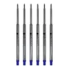 Monteverde Ballpoint Pen Refill Fine Point Blue Ink 6 Pack (W423BU)