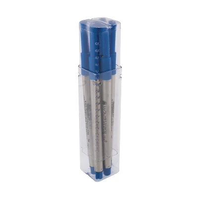 Monteverde Ballpoint Pen Refill Medium Point Blue Ink 6 Pack (S133BU) 1 Monteverde Ballpoint Pen Refill Medium Point Blue Ink 6 Pack (S133BU)