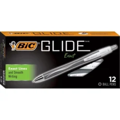 BIC Atlantis Exact Retractable Ballpoint Pen Black Ink .7mm Fine Dozen VCGN11BK -Pencil Specialty Store GUEST cd81bcc5 59b1 4923 b734 1fffede97999