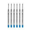 Monteverde Ballpoint Pen Refill Medium Point Blue Ink 6 Pack (P133TQ)