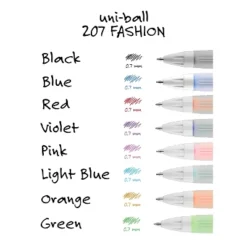 Uni-ball Uniball 207 Fashion Retractable Gel Pens Medium Point 0.7mm Assorted Ink 8/Pack (1739929) 14 Uni-ball Uniball 207 Fashion Retractable Gel Pens Medium Point 0.7mm Assorted Ink 8/Pack (1739929) -Pencil Specialty Store GUEST d27b97a1 dd0f 4402 b7ce 5ab7f226178e