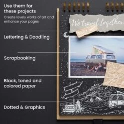 Arteza Gel Pen Set, White, 0.6mm, 0.8mm, And 1.00 Mm Nibs - Doodle, Draw, Journal -12 Pack -Pencil Specialty Store GUEST d3e257e4 8363 4d56 be0f 3e61a6daec5e