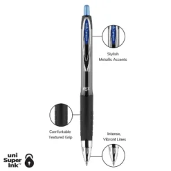 Uni-ball Uniball 207 Retractable Gel Pens Medium Point 0.7mm Blue Ink 12/Pack (33951) -Pencil Specialty Store GUEST d973f564 b5bb 431d 8b22 577740b7c3dd 1