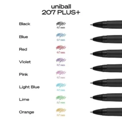 Uni-ball Uniball 207 Plus+ Retractable Gel Pens Medium Point 0.7mm Blue Ink Dozen (70463) -Pencil Specialty Store GUEST dd578c4e f01d 4c9c b3c7 eb9f9bd1652b